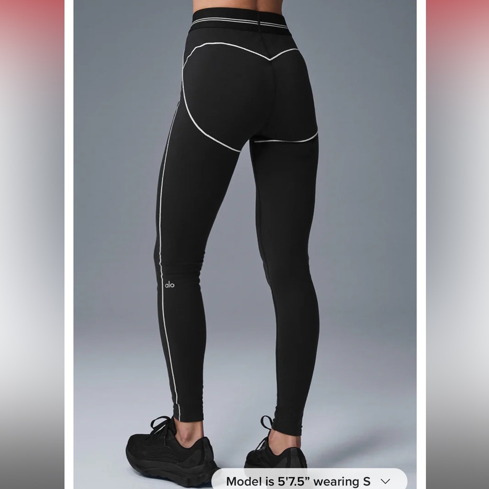 alo Airbush High-Waist Heart Throb Legging